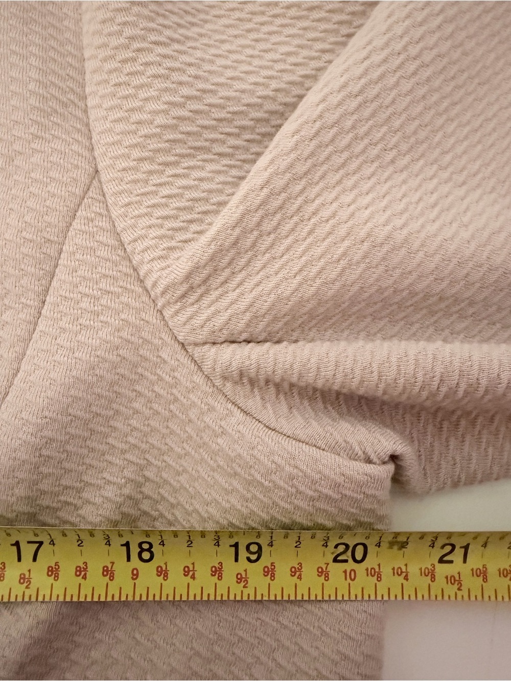 Skies Are Blue Women's Textured Blazer Jacket Beige/Blush XL NEW - Picture 9 of 10